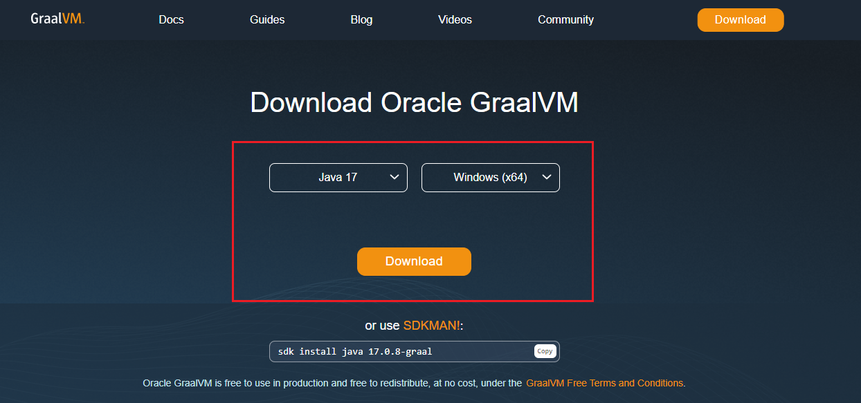 Download Oracle GraalVM